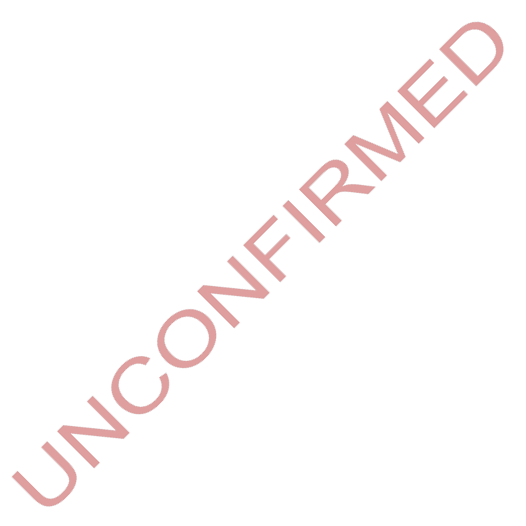 UNCONFIRMED