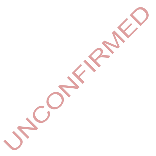 UNCONFIRMED