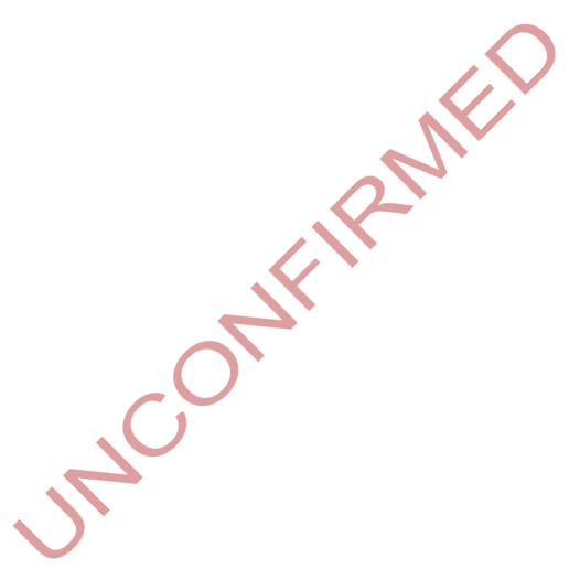 UNCONFIRMED