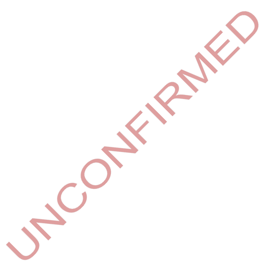 UNCONFIRMED