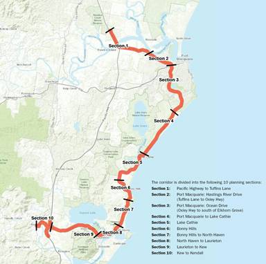 Road Corridor Strategy section